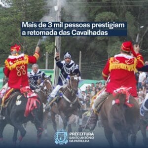 A cultura e o folclore patrulhense viveram um dia histórico neste domingo (17), com a retomada das Cavalhadas