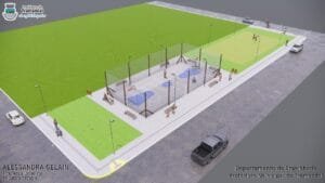 Nova praça com quadra esportiva será construída no bairro São Francisco, em Tramandaí 👏