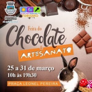 Feira do Chocolate e do Artesanato da Capital das Praias inicia na próxima Segunda-feira 🐰