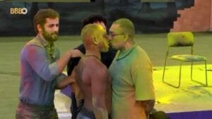 Após sincerão, MC Bin Laden e Davi se enfrentam em discussão acalorada no “BBB 24”