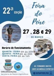 Semana Santa: Feira do Peixe inicia nesta Quarta-feira, em Tramandaí 🐟👏