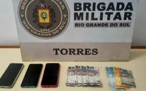 BM prende casal por moeda falsa e associação criminosa em Torres