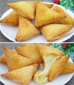 Pãozinho frito recheado