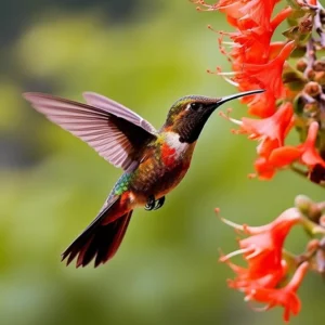 Mensagem do dia: O beija-flor