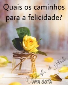 Mensagem do Dia: “Caminhos para a Felicidade”