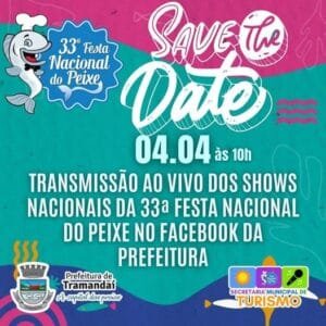Divulgação dos Shows Nacionais da 33ª edição da Festa Nacional do Peixe 