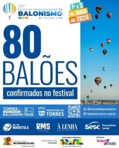 80 balões confirmados no 34º Festival Internacional de Balonismo
