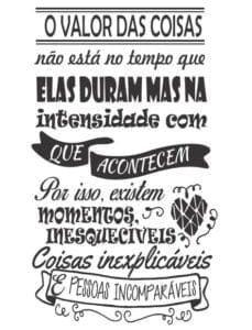 Mensagem do dia: O valor das coisas