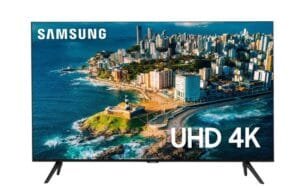 Smart TV 65” UHD 4K LED Samsung 65CU7700 – Wi-Fi Bluetooth Alexa 3 HDMI