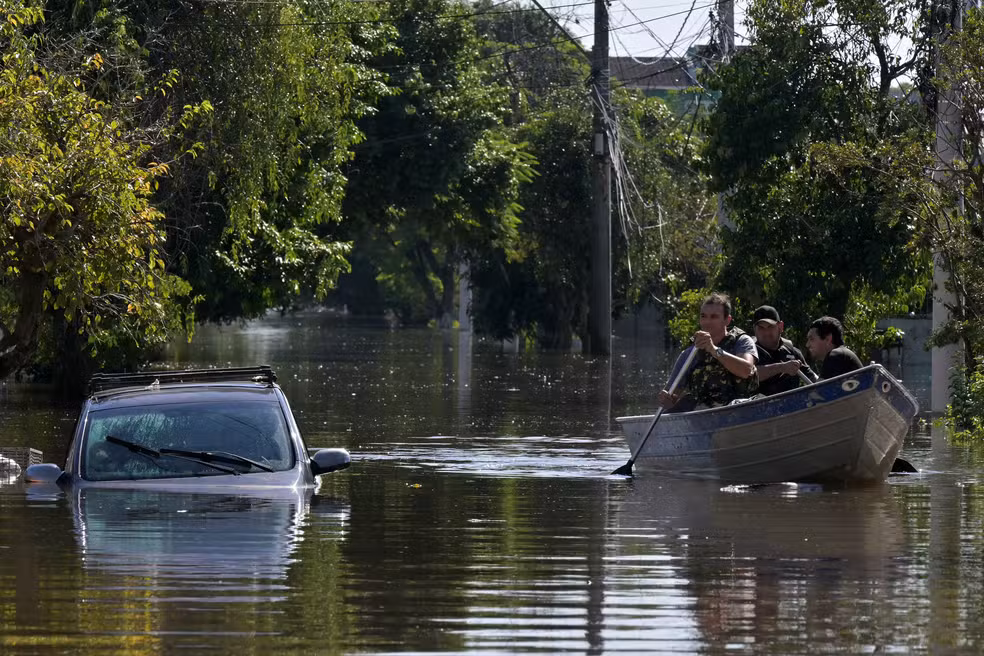 Previsão de chuva no RS vale para esta Quarta-feira (8), com impactos até o final de semana. 4 000 34qz7eu
