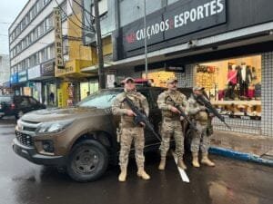 POLICIAS DE GOIÁS REFORÇAM A SEGURANÇA NO MUNICÍPIO DE OSÓRIO