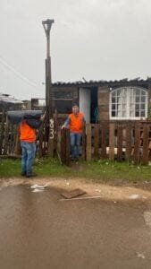 ADMINISTRAÇÃO MUNICIPAL DE OSÓRIO ATENDE MORADORES ATINGIDOS PELAS FORTES CHUVAS