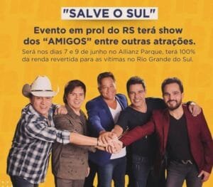 🎶 Brasil Unido pelo Rio Grande do Sul!