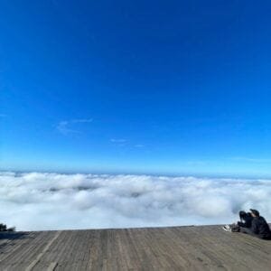 VISUAL DA NEBLINA SOB OSÓRIO ENCANTA TURISTAS