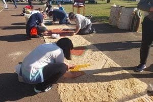 Tradicionais tapetes de Corpus Christi vão homenagear cidades gaúchas atingidas por enchentes 1 4740137 e3188b73b585711