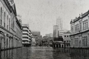 Quanto tempo durou a enchente do Guaíba em 1941