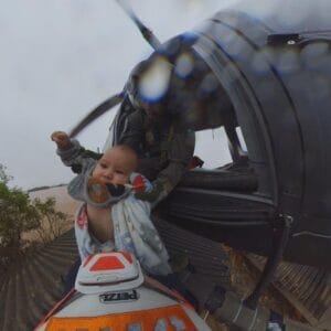 “Eu só queria que meu filho vivesse”, diz mãe de bebê que foi resgatado de helicóptero no Vale do Taquari