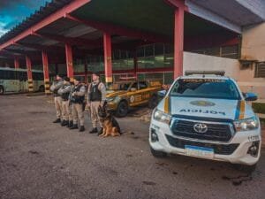 BM realiza Operação Boas-vindas na rodoviária de Osório