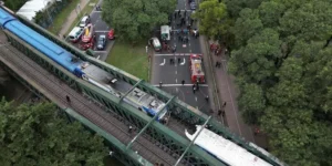 Acidente ferroviário deixa 57 feridos na Argentina
