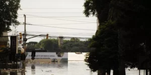 Em queda, Guaíba atinge 4,01 metros