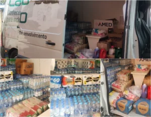 Em Tramandaí, doações estão sendo entregues em diferentes cidades atingidas pelas enchentes