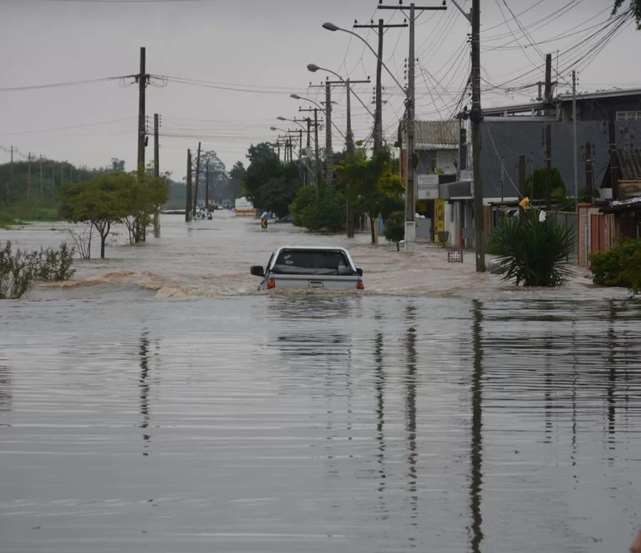 Enchentes-em-Santa-Rita-Guaiba Cerca de 2,5 mil moradores de Eldorado do Sul estão abrigados em Guaíba