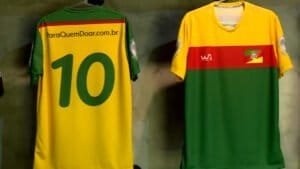 Futebol Solidário no Domingão: Confira o uniforme, jogadores e artistas confirmados