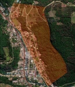 Área com risco de desmoronamento ficará isolada por duas semanas em Galópolis