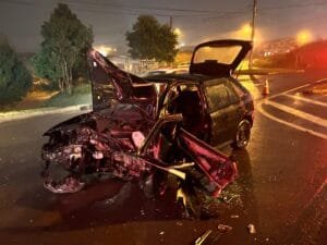 Acidente na Rota do Sol em Caxias do Sul deixa dois feridos