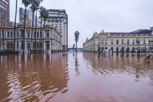 Apesar da trégua da chuva, nível das águas do Guaíba aumenta