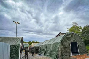 Segundo hospital de campanha entra em operação em Porto Alegre