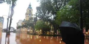 Nível do Guaíba avança até 4,77cm e Porto Alegre registra maior enchente de sua história, informa Rede Hidrometeorológica Nacional