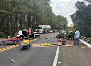 Grave acidente deixa uma vítima fatal na BR-153