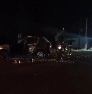 ACIDENTE NA ESTRADA DO MAR EM OSÓRIO DEIXA MOTOCICLISTA FERIDO