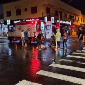 Ciclista é Atropelado na Avenida Getúlio Vargas em Osório