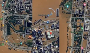 Google Maps passa a mostrar áreas inundadas pela catástrofe climática no RS