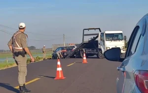 Mais uma saída de pista na Estrada do Mar, em Osório