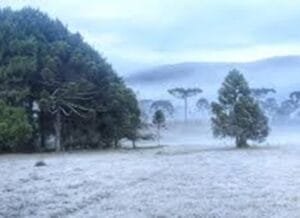 Virada de junho para julho terá muito frio e geada no RS