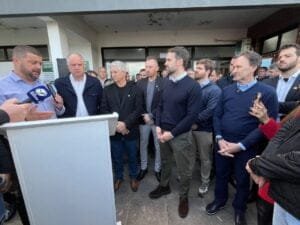 Nesta sexta, governador Eduardo Leite anunciou investimento de R$ 9 milhões para melhorias no Aeroporto Regional de Torres