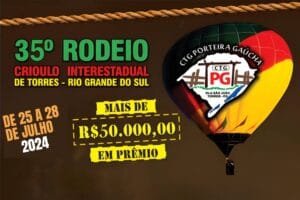 Prefeito recebe CTG Porteira Gaúcha para a divulgação do 35º Rodeio Crioulo Interestadual de Torres