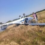 Acidente com avião de pequeno porte no Aeroclube de Osório