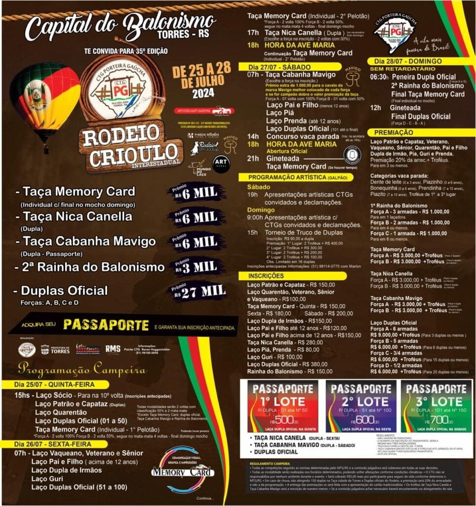 Prefeito recebe CTG Porteira Gaúcha para a divulgação do 35º Rodeio Crioulo Interestadual de Torres 3 Imagem do WhatsApp de 2024 07 01 as 09.36.53 b7951854