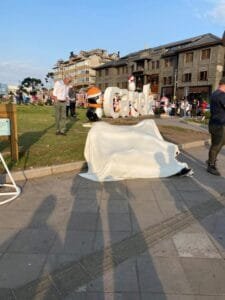 Tarde de morte na frente da Catedral em Canela no confronto do tráfico