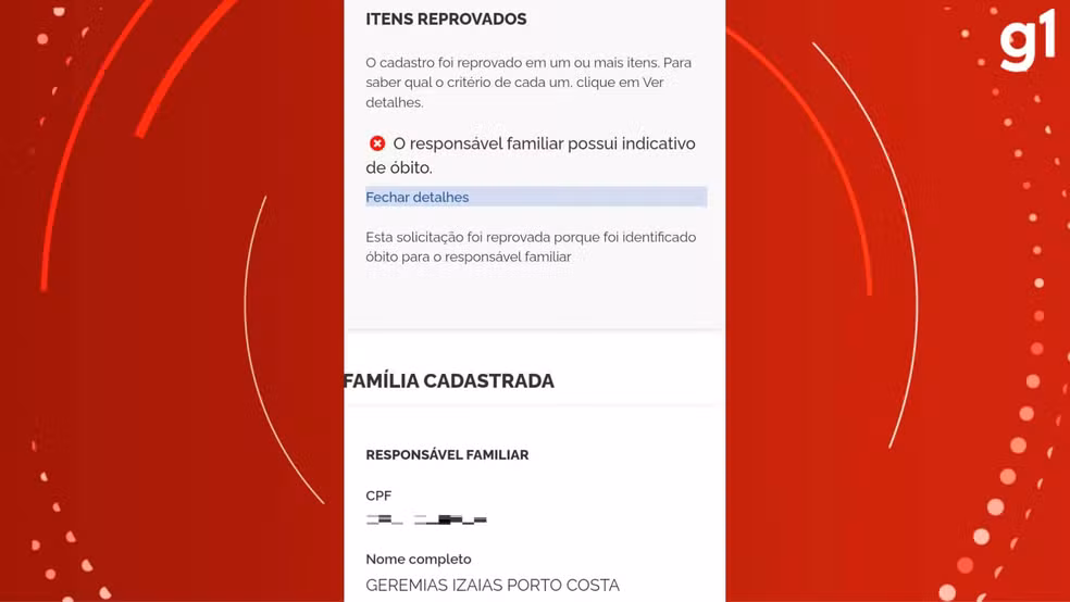 RS tem 1,2 mil pedidos de Auxílio Reconstrução em nome de pessoas que constam como mortas na base de dados do governo federal 2 g1