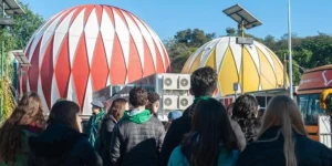 Visitações de escolas movimentam a manhã de segunda-feira na Expointer