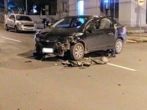 Acidente no centro de Osório termina sem feridos graves