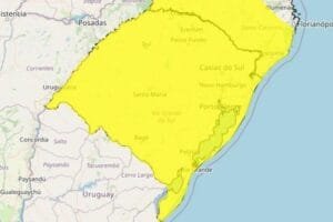 Inmet indica declínio de temperatura que abrange todo o RS