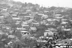 Histórica neve em Porto Alegre