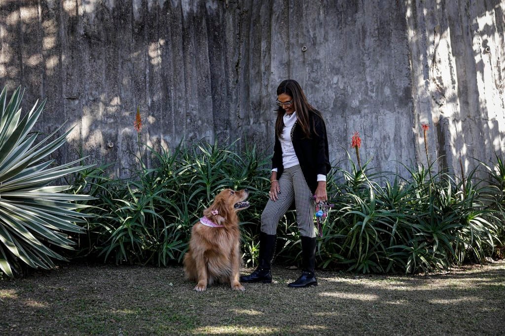 Na estreia de "Celebripets", Cristina Ranzolin conta como é a relação da família com a golden Kiara 3 5017760 54b748b2dcdffe4