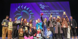 Noite de premiação da Mostra Gaúcha de Curtas no Festival de Gramado